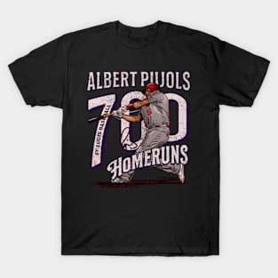 Albert Pujols St.Louis 700 Home Runs Wave T-Shirt